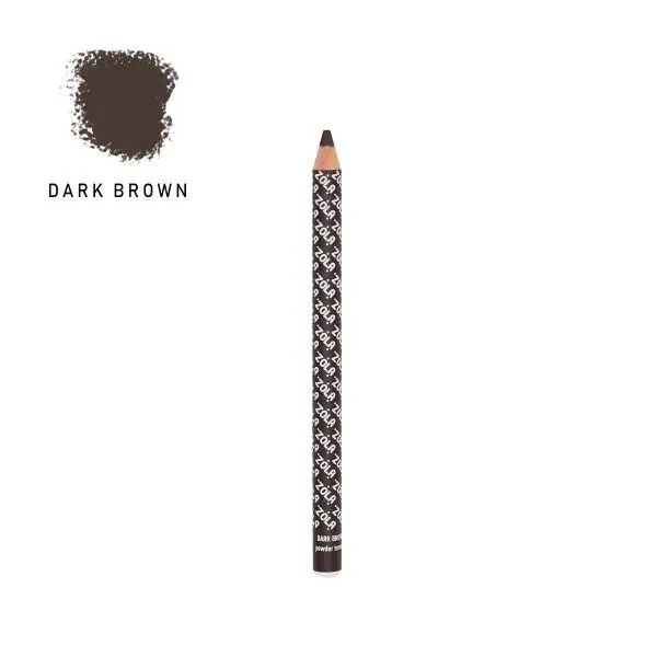 ZOLA Kredka Pudrowa do Brwi Dark Brown